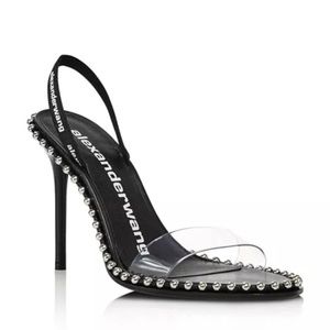 Nova Studded PCV Slingback Sandals